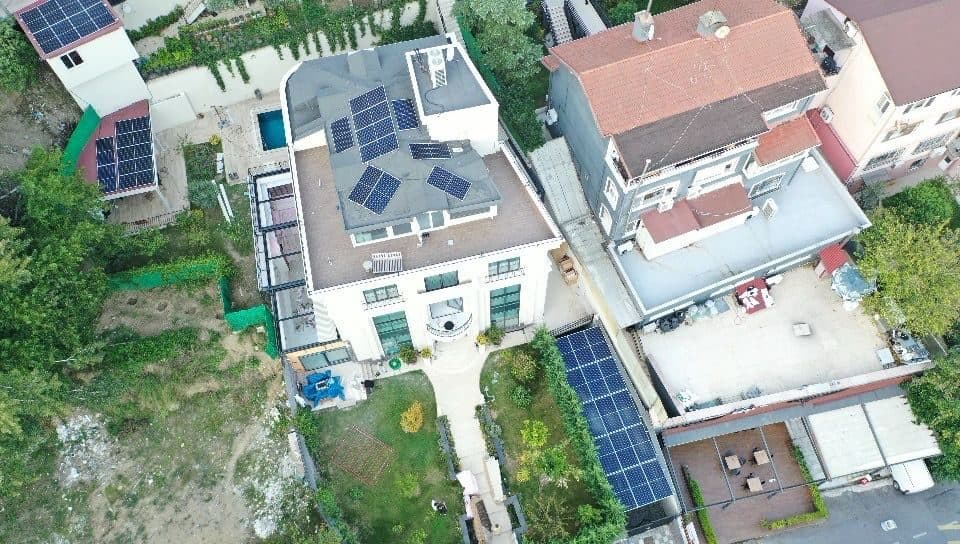 İstanbul Bebek 30 kWp Hibrit GES Projesi
