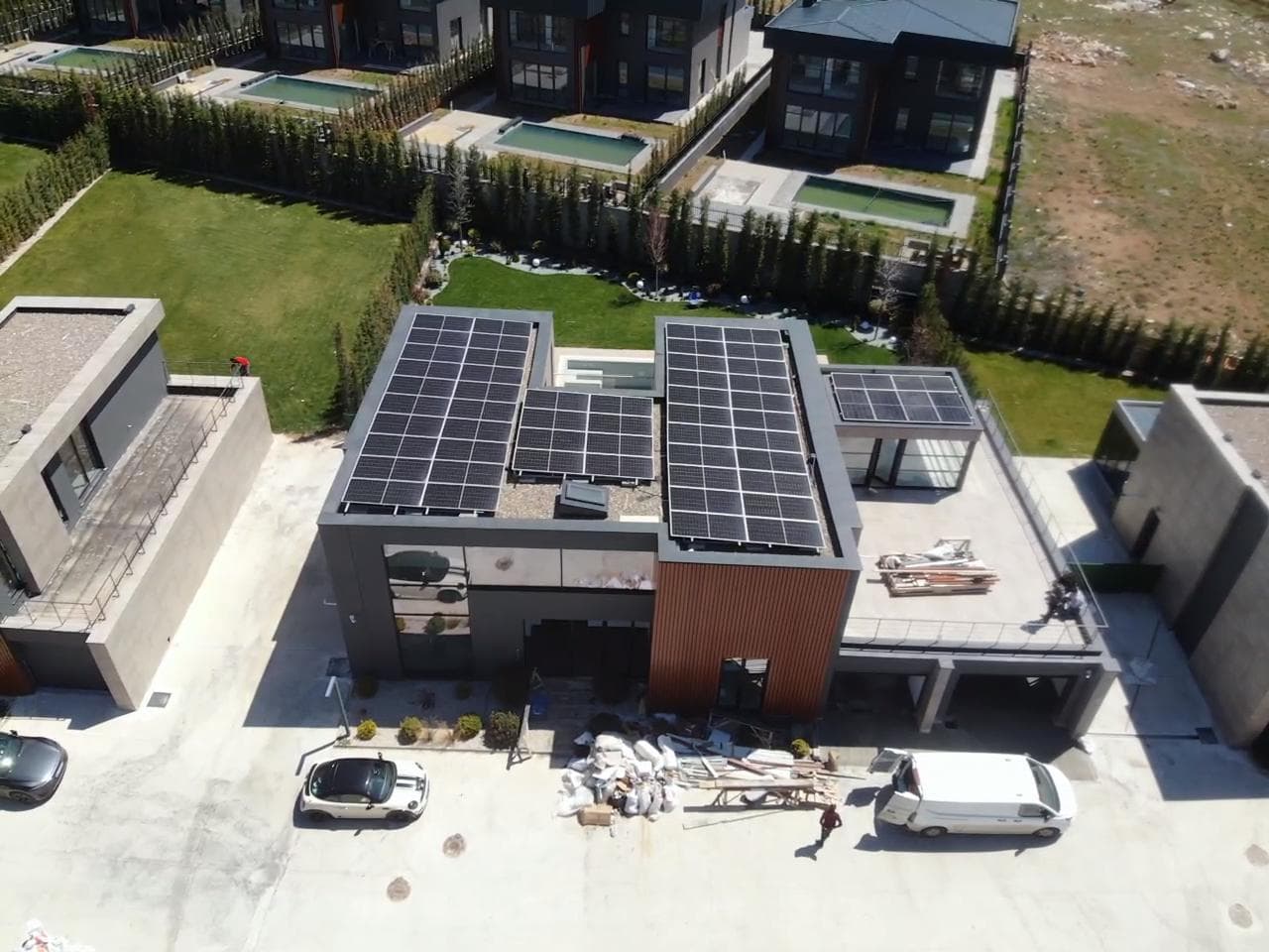 Ankara Gölbaşı İncek Villa GES ve Depolama Projesi