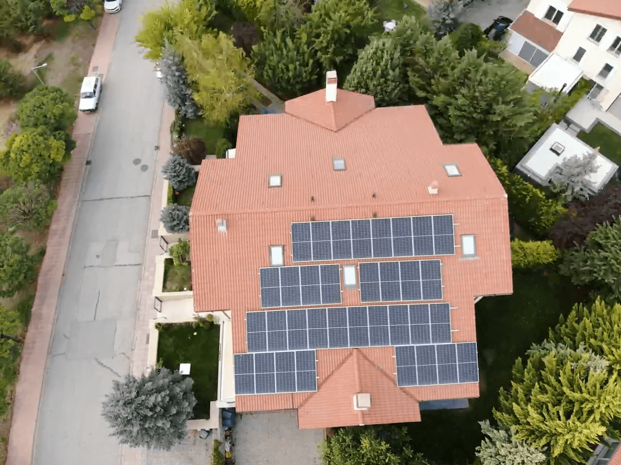 Ankara Çankaya Beytepe Villa GES Projesi