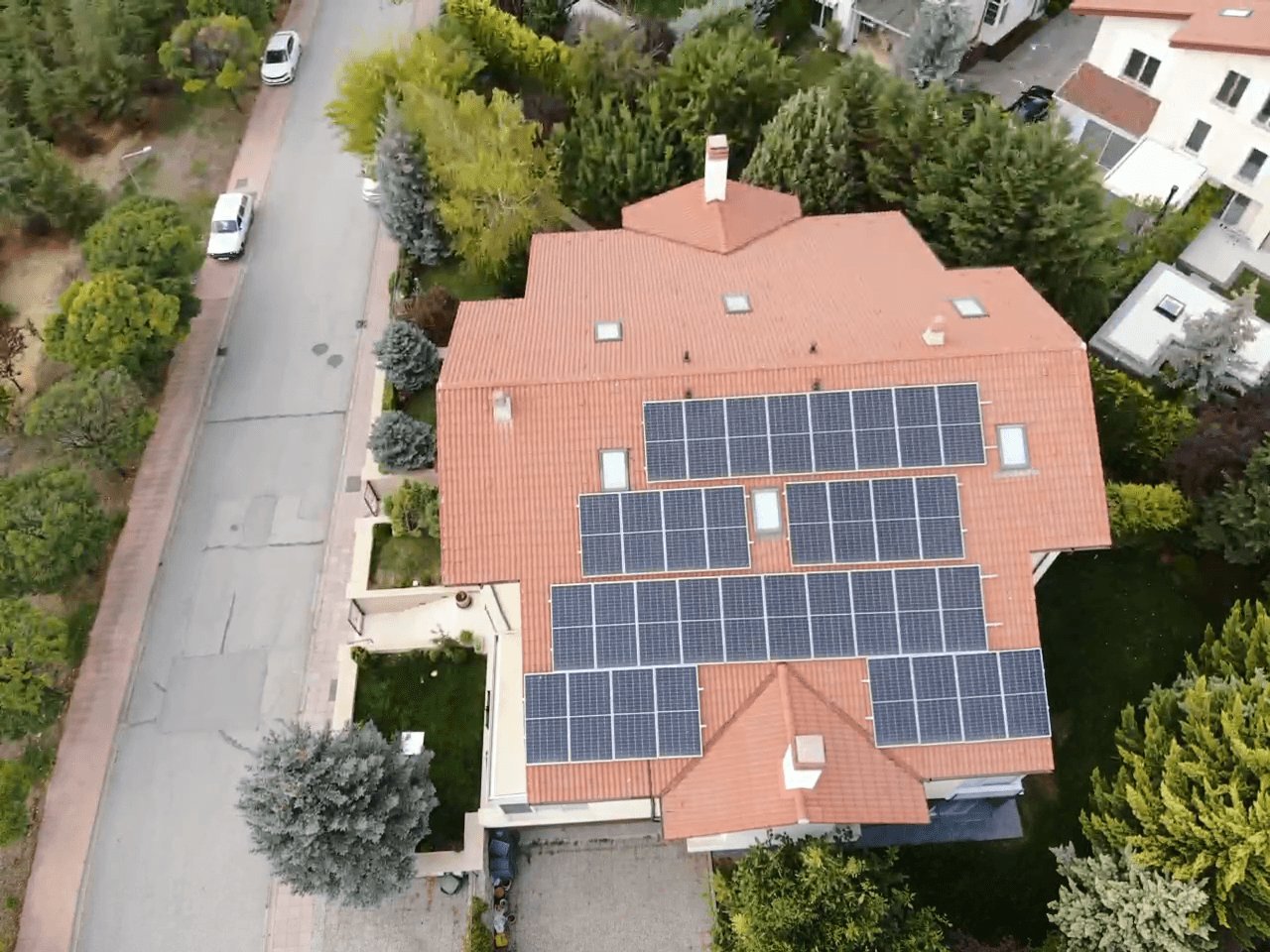 Ankara Çankaya Beytepe Villa GES Projesi