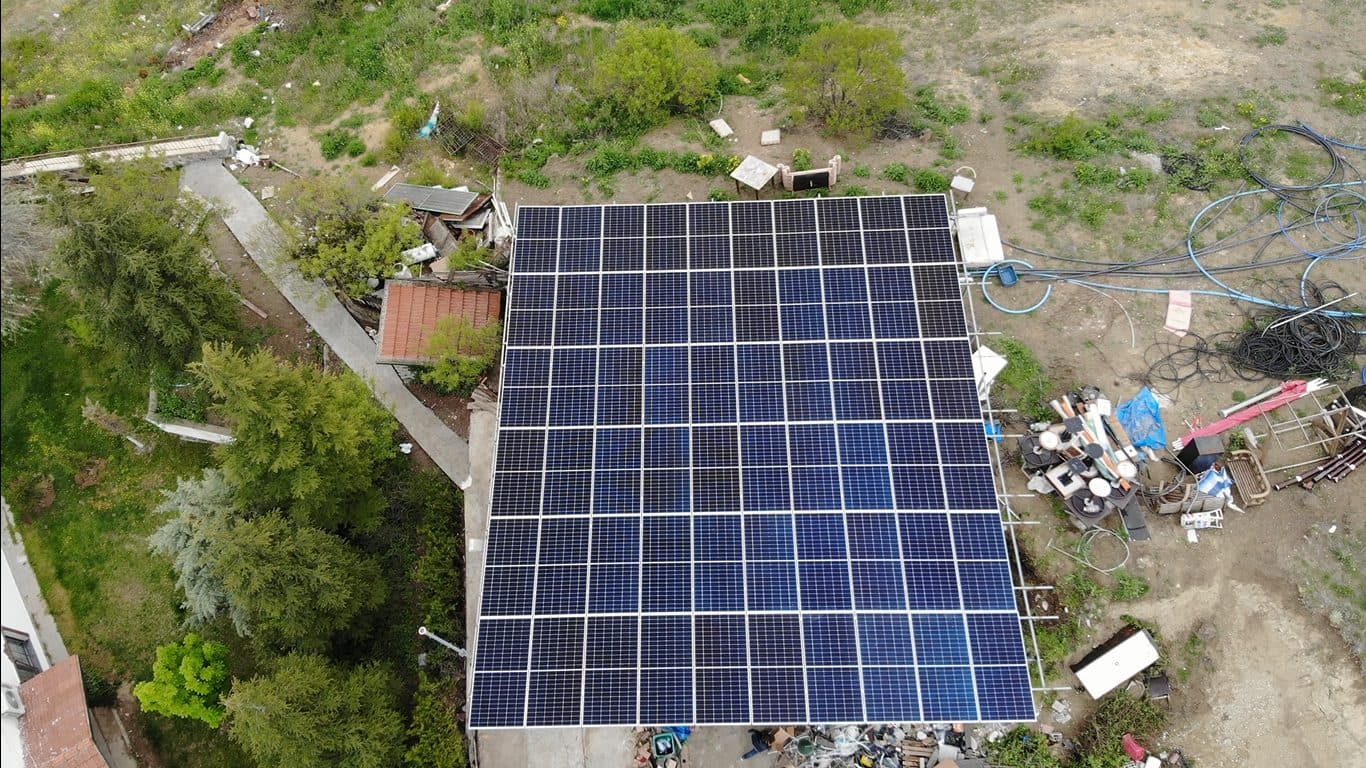 Ankara Ayaş Butik Otel 30 kWp Hibrit GES ve Batarya Projesi