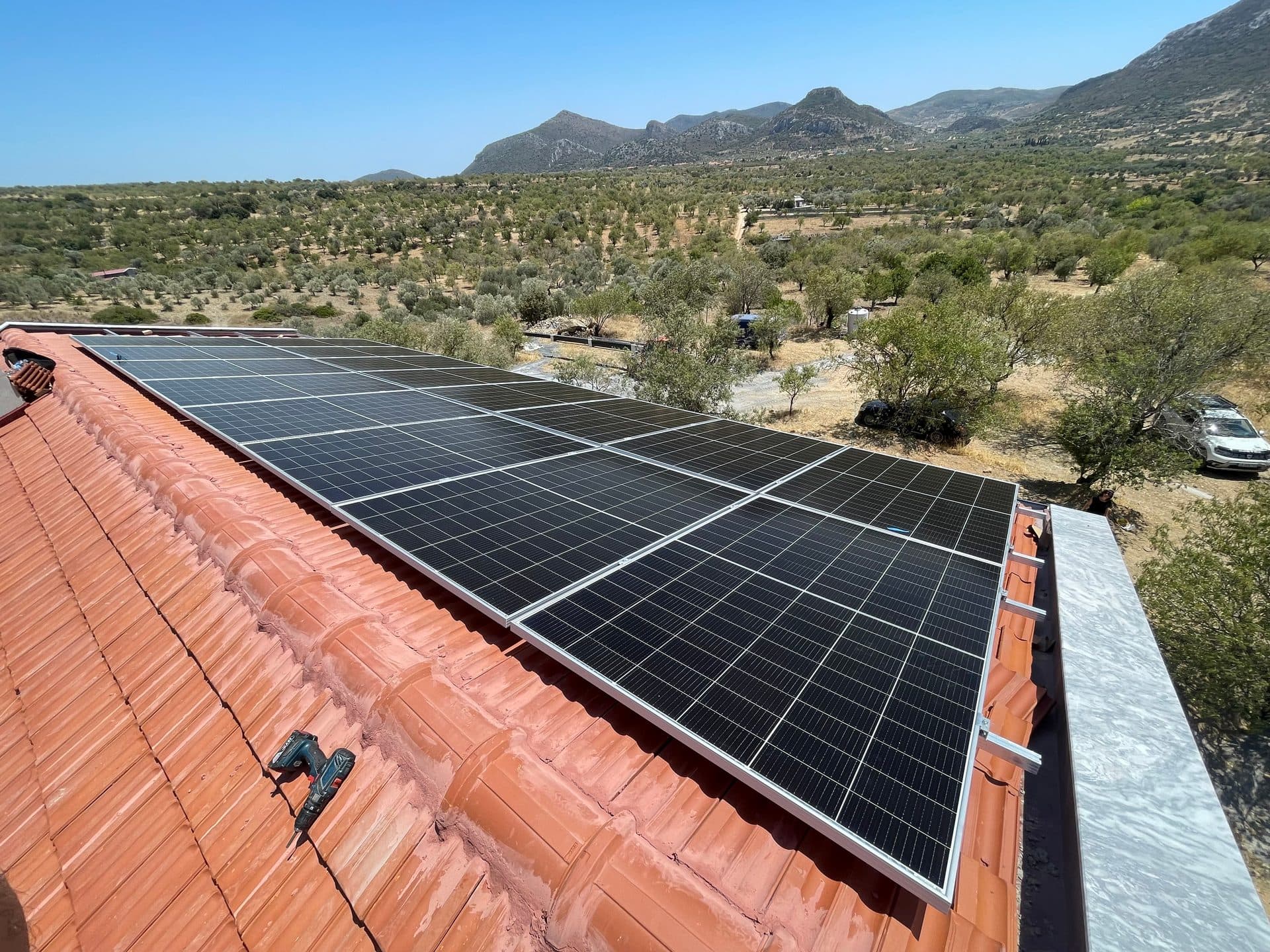 Muğla Datça 10 kW Villa GES Projesi